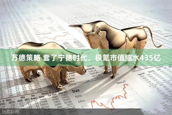 万德策略 套了宁德时代，极氪市值缩水435亿