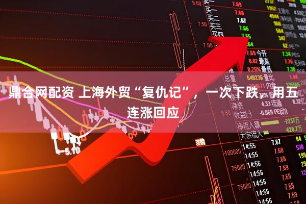 鼎合网配资 上海外贸“复仇记”，一次下跌，用五连涨回应