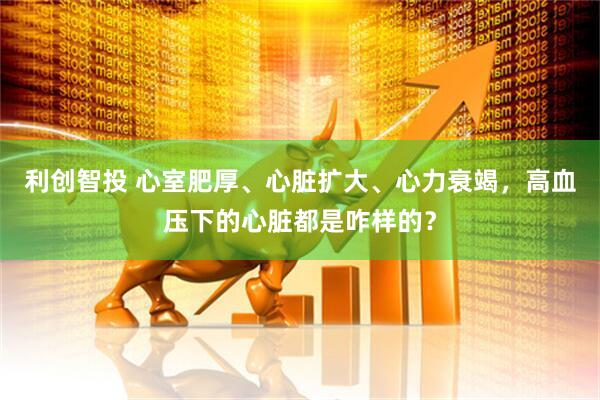 利创智投 心室肥厚、心脏扩大、心力衰竭，高血压下的心脏都是咋样的？