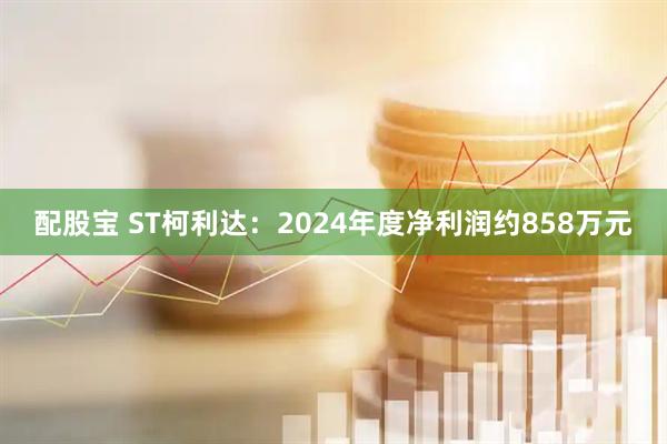 配股宝 ST柯利达：2024年度净利润约858万元